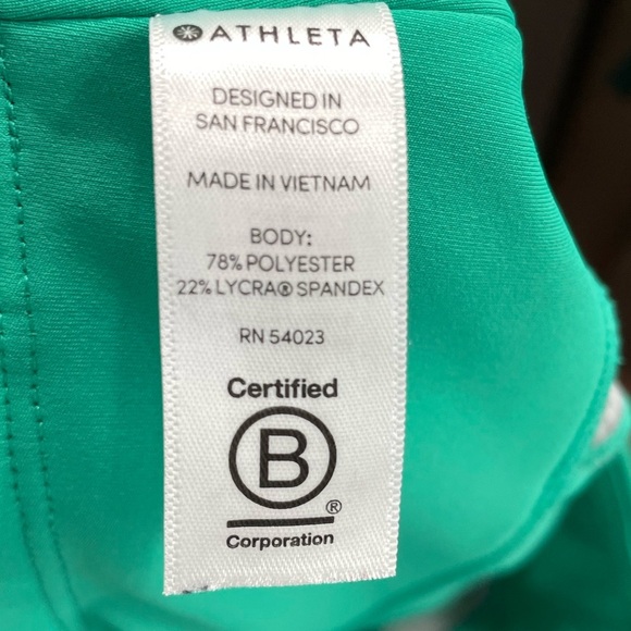 Athleta Bright Green Performance Leggings - Picture 10 of 10